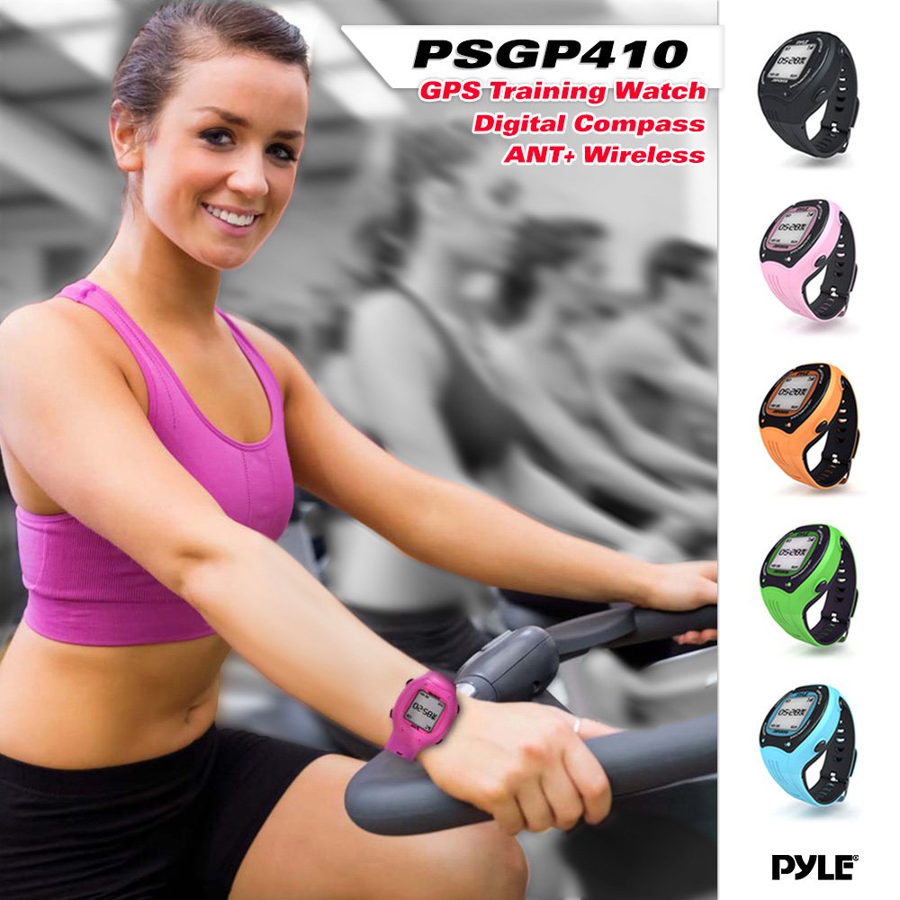 Pyle Multifunction Sports Training Wrist Watch   Smart Classic Pro Fit Exercise Sport Running Digital Heart Rate Fitness Gear Tr